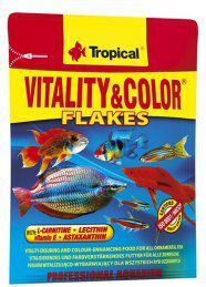 Tropical Vitality&color Fish Food Vitality Color Enhancement Fish 12g