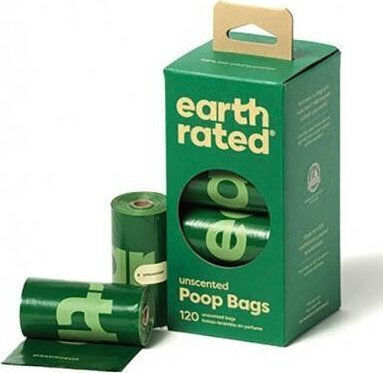 Earth Rated Οικολογικές Σακούλες Περιττώματα Σκύλου 8x15 Τεμ