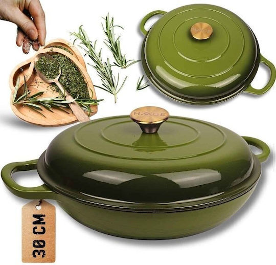 Atusa Плитка тенджера от чугун 3lt / 30cm