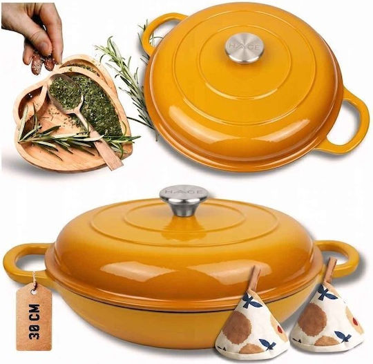 Atusa Плитка тенджера от чугун 3lt / 30cm
