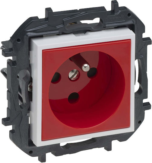 Legrand Niloe Einzeln Steckdose Rot