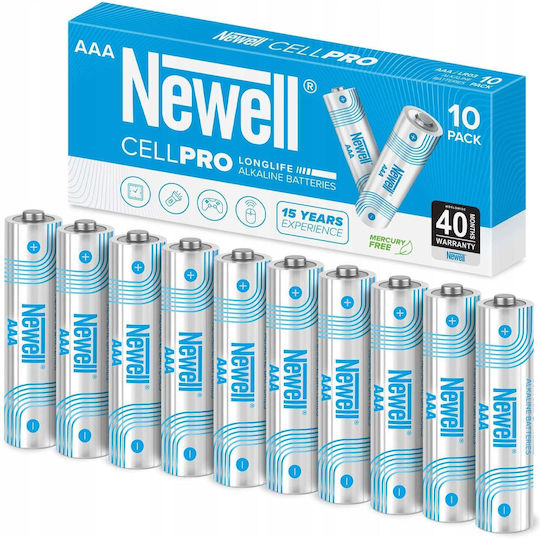 Philips Newell Cellpro Алкални батерии AAA 1.5V 10бр