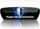 3MK Peugeot 408 Hybrid Exclusive Navigationshülle mit Bladeshield Cluster