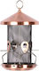 Garden&Fun Bird Feeder in Copper Colour
