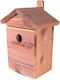 Garden&fun Wooden Bird Breeding Nest Cedar Wood 2 Replacement Fronts 21x15.5x32cm