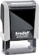 Trodat Printy 4910 Self-Inking Stamp and White Ink