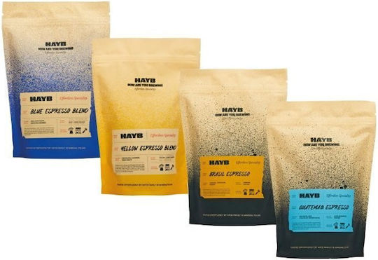 HAYB Cafea Espresso Arabica Guatemala Ciocolată în Boabe 250gr