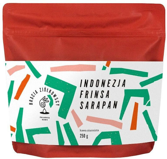 Bracia Ziółkowscy Cafea cu filtru Indonezia în boabe 250gr