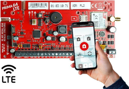 Genevo Prima64lte Wl Ca 4g Lte Kabellose Haussicherheits-Hardware