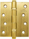 Metalor Scharnier Platte 2 Lager Messing 100x76...
