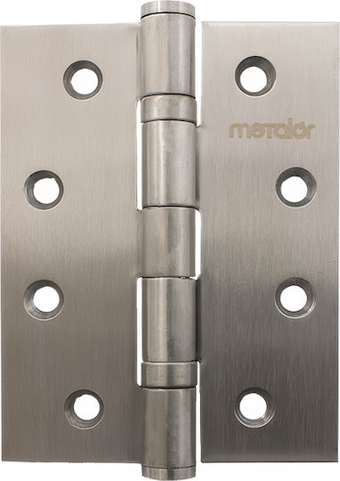 Панта Плочка 2 Ролки Неръждаема стомана 100x89mm Inox Мат Metalor 303-sst03