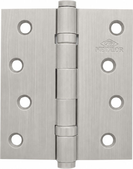 Панта Плочка 2 Ролки Месингова 100x76mm Мат Никел Metalor 303-8002