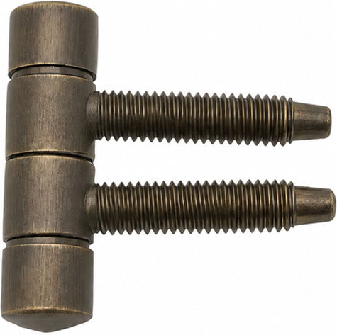 Metalor Scharnier Schraube Messing Einfach Ø16 Matt Antik