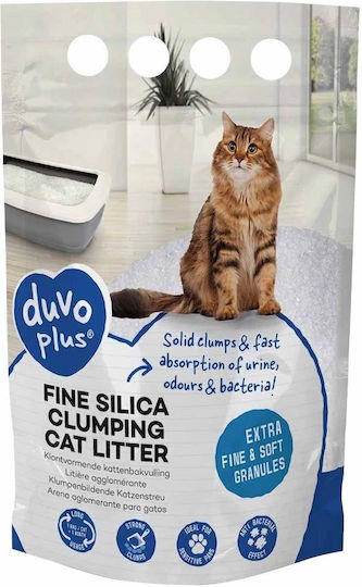 Duvo Plus Kristalline Katzenstreu Unparfümiert 1.9kg / 5lt