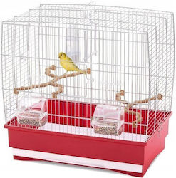 Panama Pet Colivie pentru păsări 45x27x43cm Roșie Panama Pet Colivie pentru păsări 45x27x43cm Roșie