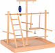 Panama Pet Vogelkäfig-Zubehör Spiel Park Für Vogelkäfig Aus Holz 35x35cm