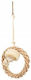 Panama Pet Vogelkäfig-Zubehör Spiel Ring für Vogelkäfig 32x32cm