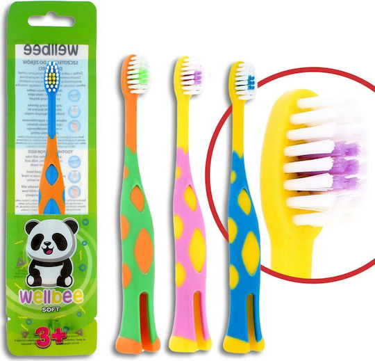Wellbee Baby Toothbrush for 3m+ (Random Selection)