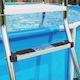 vidaXL Poolstufe aus Rostfreiem Stahl 50x9x3,5cm Silber