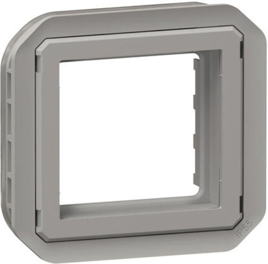 Legrand Plexo Wechselrahmen Dimmer Frontplatte in Grau Farbe 069582L