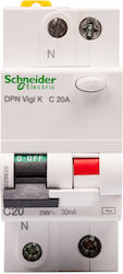 Schneider Electric Automatischer Leistungsschalter 20A Zweipolig AC