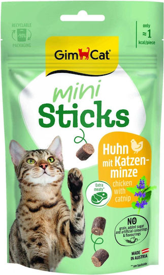 Gimborn Gimcat Răsfățuri Cu Pui Cu Catnip Pentru Pisici Adulte 1 Buc 50gr