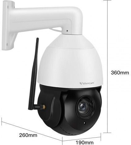 Vstarcam CG630Q-X30P IP Κάμερα Παρακολούθησης 4G Full HD+ 4MP Αδιάβροχη με Αμφίδρομη Επικοινωνία