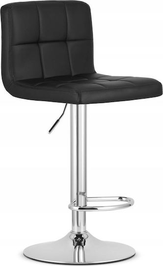Barhocker mit Verstellbare Höhe Schwarz