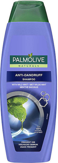 Palmolive Naturals Wild Mint & Sea Minerals, Αντιπυτιριδικό Σαμπουάν, 350ml
