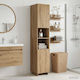 vidaXL Cabinet Bathroom Floor Column Cabinet W3...