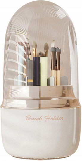 Strado Organizator Rotativ pentru Cosmetice Alb