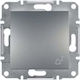Schneider Electric Asfora Wandschalter Glocke Ohne Rahmen in Grau Farbe EPH0800162