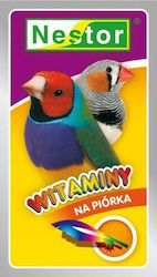 Nestor Nes Vitamine Exotische Vogel Federn Beutel 049 30262