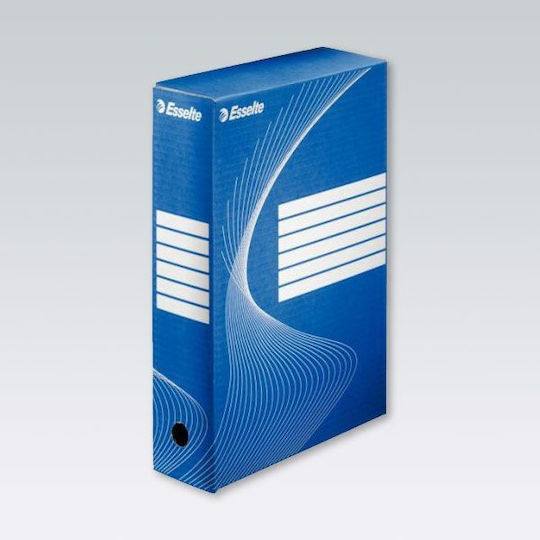 Esselte File Box 24.5x34.5x10cm Blue