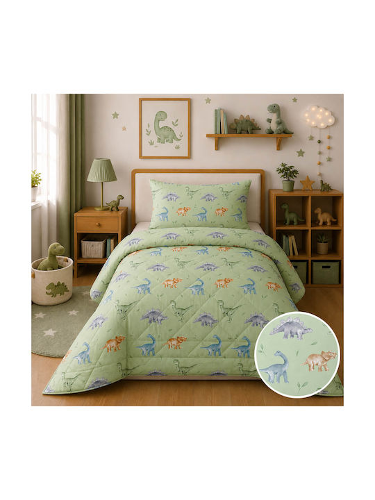 Astron Italy Kinderbettdecke Einhorn Dinosaurie...
