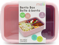 Melii Plastic Kids' Food Container 1.25 Litre Pink