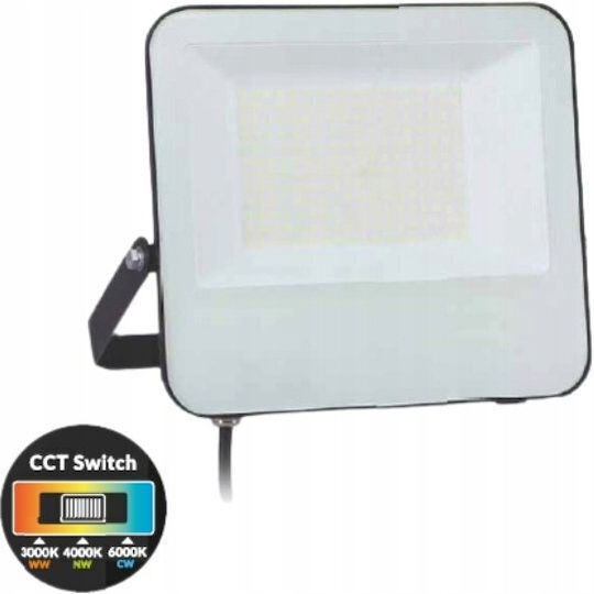 Lumax Водоустойчив LED Прожектор 50W Регулируемо Бяло с Датчик за Движение IP65
