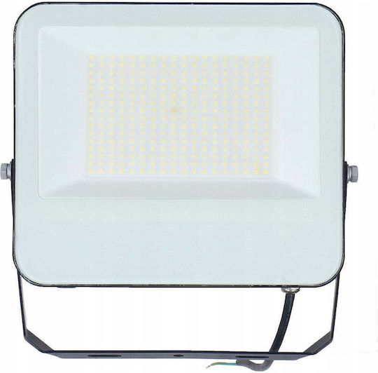 Lumax Στεγανός Προβολέας LED 200W Ρυθμιζόμενο Λευκό IP65