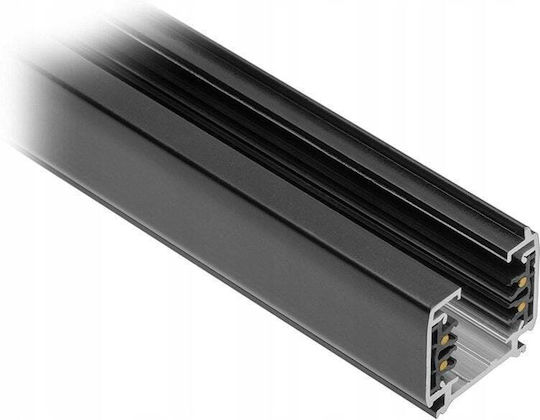 3-фазен Шина X-rail 1м Ac220-240v 16a Черен Xtr-ra3fz1c-10