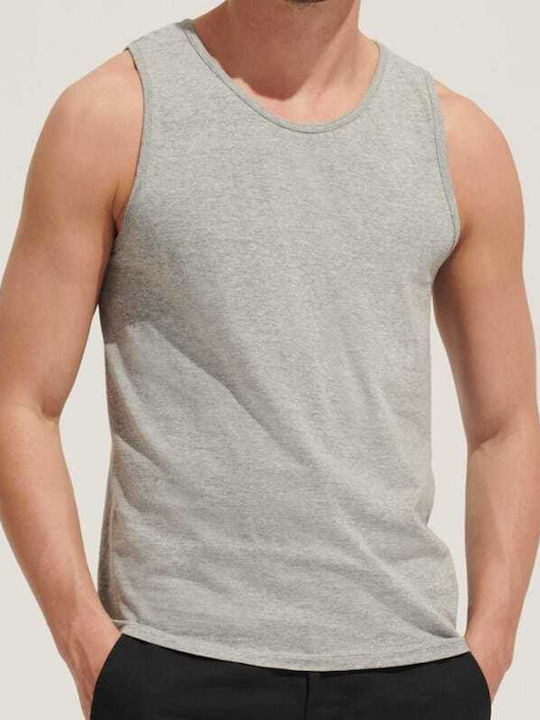 STL Melierte graue Bluse