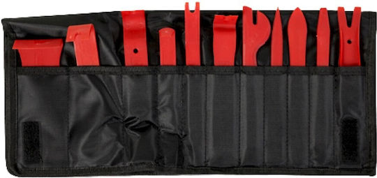 11 Piece Car Upholstery Removal Tool Set Panel Clip & Trim Anti-Scratch Protection Ergonomic