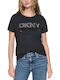 Damen T-Shirt Schwarz