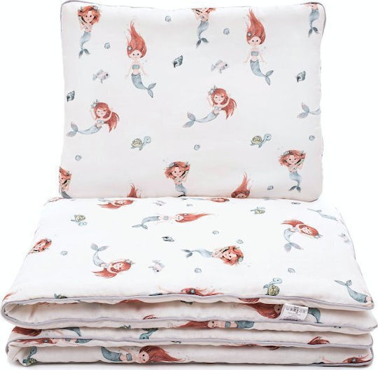 Pulp Bamboo Crib Set Mermaid Pulp Bamboo Crib Set Mermaid