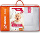 Baby Bettwäsche-Set Für Krippe Fun-kids 4 Stücke