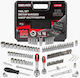 Ratchet with Sockets 1\4" & 3\8" 108 Pieces