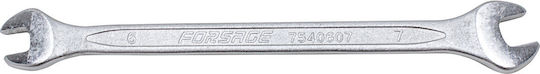 Forsage Doppelter Deutsche Schraubenschlüssel Mit Steckgröße 6x7mm