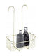 Wenko Milo SP01 13972953 An Der Wand Montiertes Badezimmerregal Metallisch Transparent