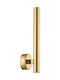 Zuma Line Wandleuchte Steckdose mit Integrierter LED und Warmes Weiß Licht Gold 8cm
