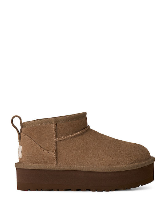 UGG Classic Ultra Mini Kinderstiefel Gold