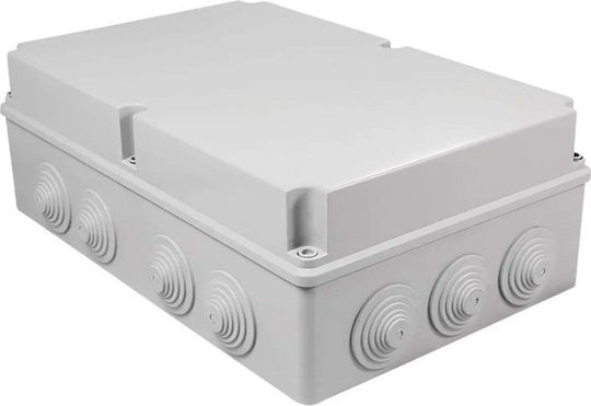 Elektro Plast Електрическа Кутия За Външен Монтаж Водоустойчива IP66 В Сив Цвят
